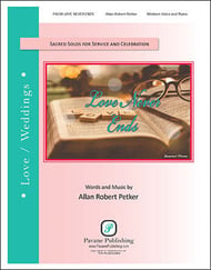 Love Never Ends Vocal Solo & Collections sheet music cover Thumbnail